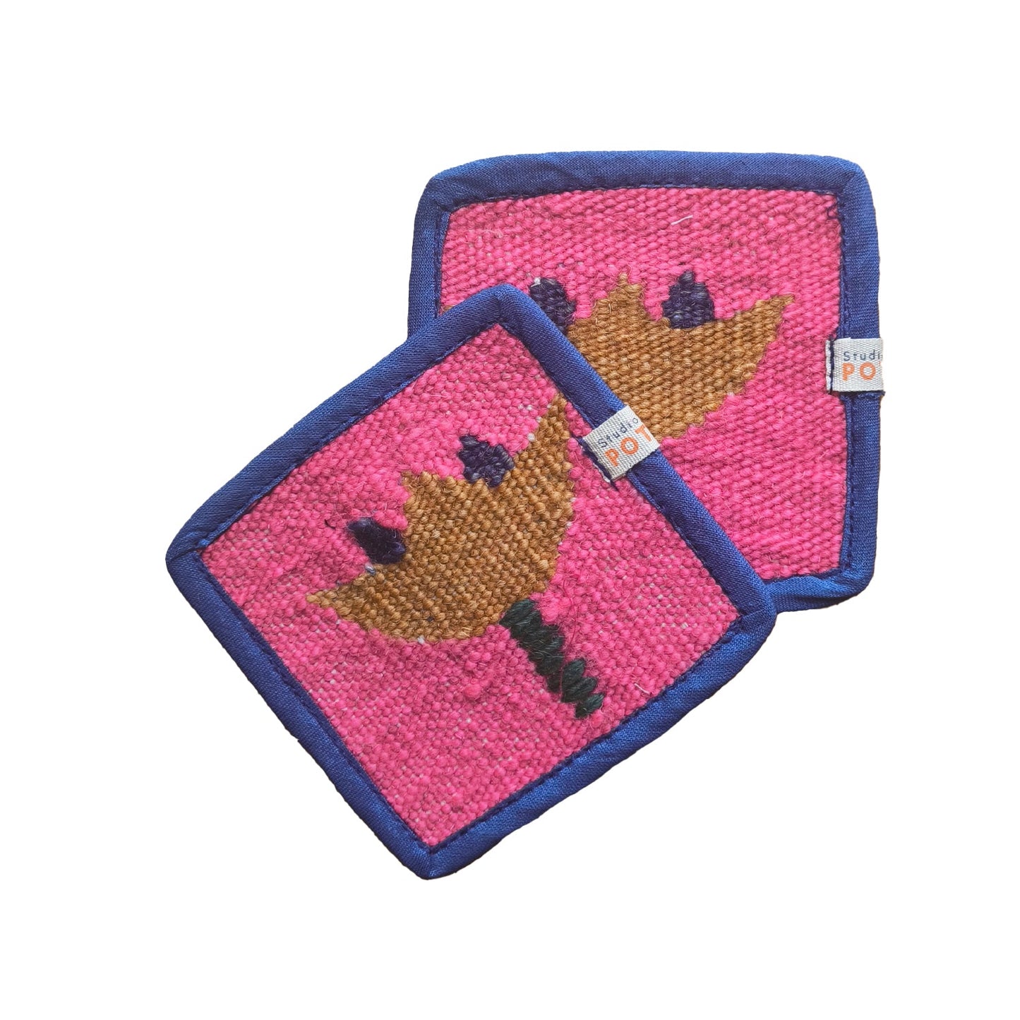 Blooming Handwoven Coaster