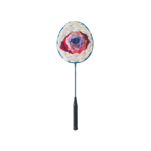 Eye Decorative Badminton Racket