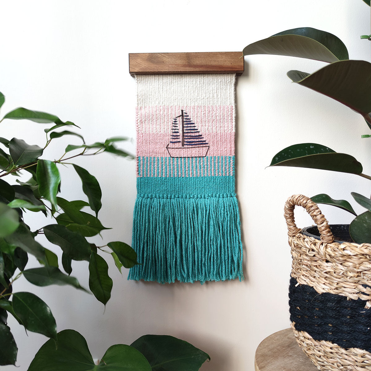 Studio Potato Sail Handwoven Wall Decoration