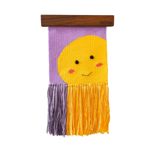 Cheeky Sun  Handwoven Wall Decor