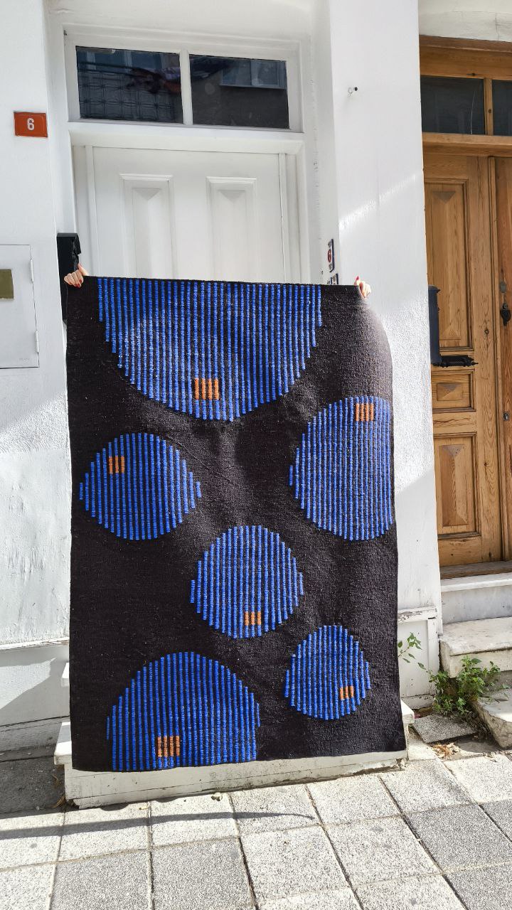 3'x4' Handmade Turkish Flat Woven Kilim Rug ChicagoCozy Rugs Chicago